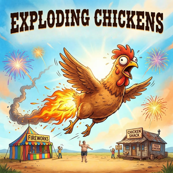 Exploding Chickens cover art